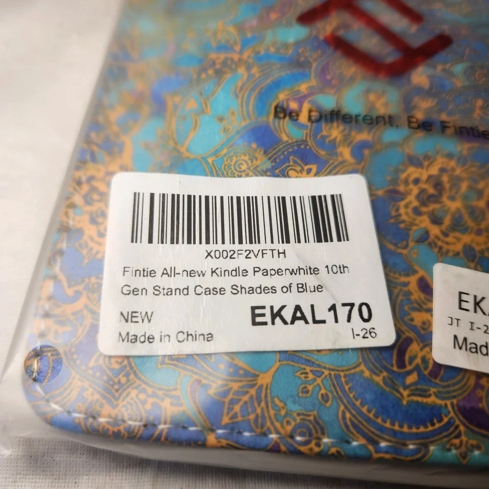 Finite All-New Kindle E-Reader Paperwhite 10th Gen Stand Case Shades Of Blue